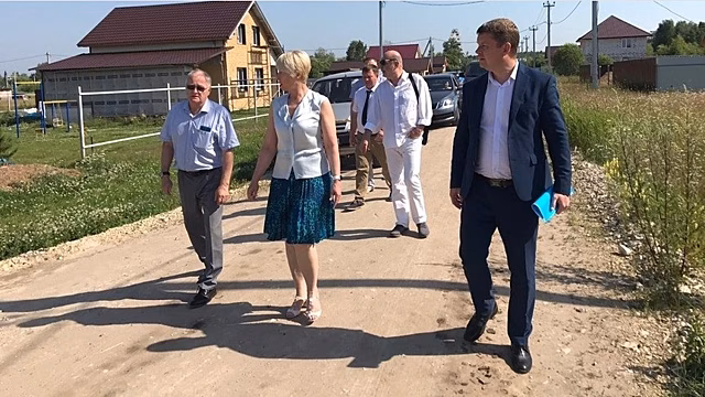 Дорогу, отремонтированную жителями слободы Талица, восстановят