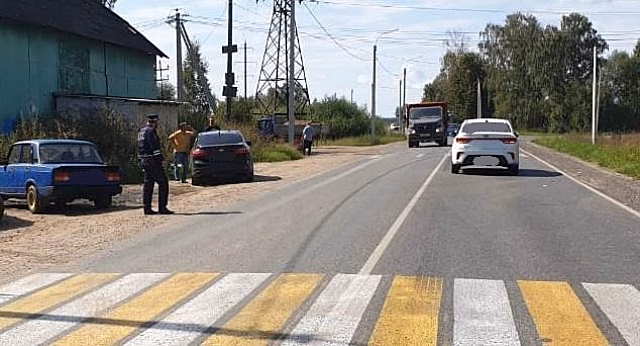 Под Калугой водитель сбил женщину с ребёнком