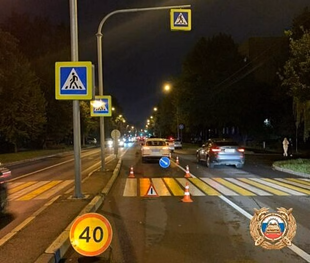 На пересечении Невского и Достоевского пешеход попал под колёса автомобиля