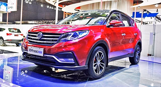 Кроссовер Dongfeng 580 нового поколения выходит на рынок