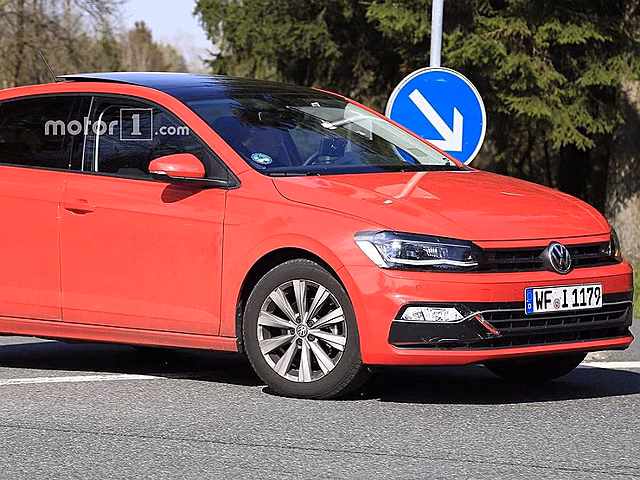 Volkswagen Polo шестого поколения вновь замечен на тестах