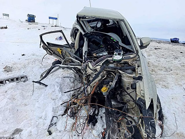 Страшное ДТП в Вятских Полянах: один погибший, двое пострадавших