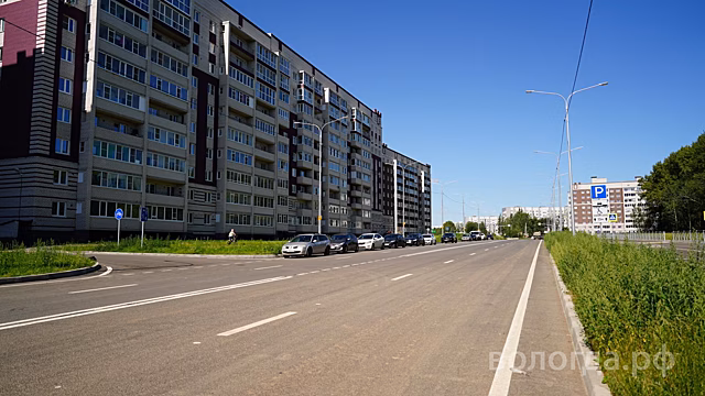 В Вологде запустили движение по новому участку дороги на улице Новгородской