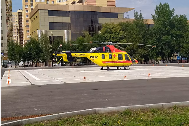 На Ставрополье пострадавшую в ДТП девочку на вертолете доставили в краевой центр