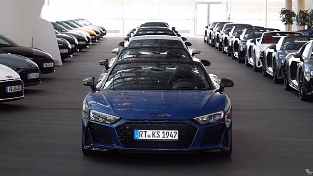 38 Audi R8 доказывают, что V10 все еще жив