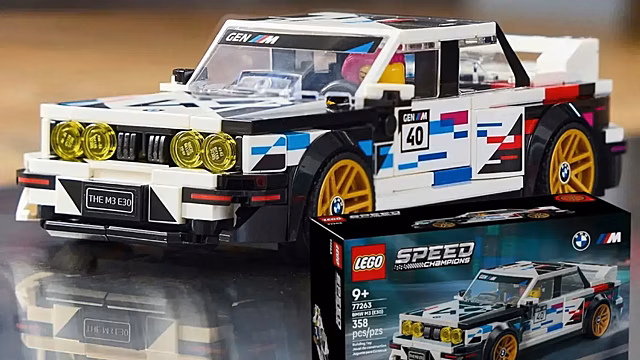 В рамках LEGO Speed Champions выпустили BMW M3 первого поколения