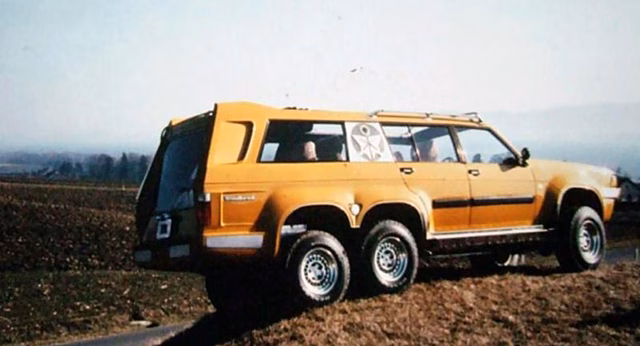WindhawK 6×6 — внедорожник для охоты от дизайнера с нестандартными взглядами
