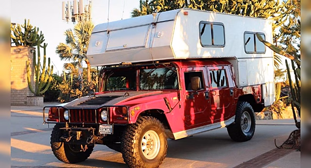 На продажу выставлен уникальный Hummer, в котором можно жить
