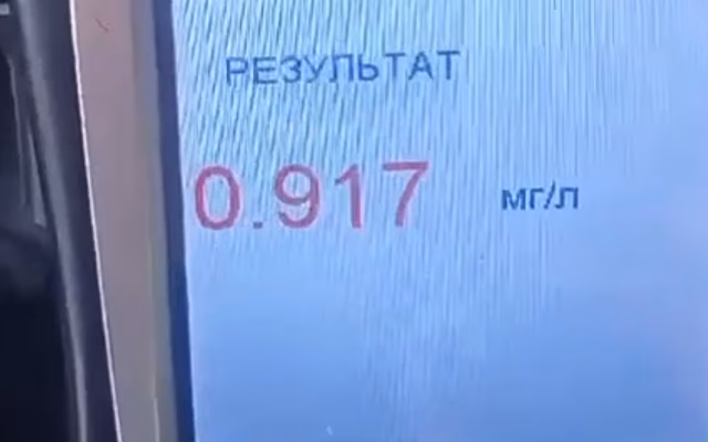 В Ряжском районе остановили пьяного 62-летнего водителя
