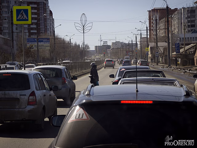 В Оренбурге планируют изменить схему движения транспорта