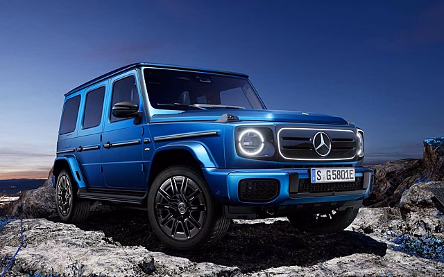 Электрокар Mercedes-Benz G 580 EQ привезли в РФ