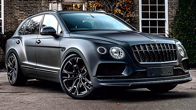 Тюнеры Kahn создали зловещий Bentley Bentayga за $221 тысячу