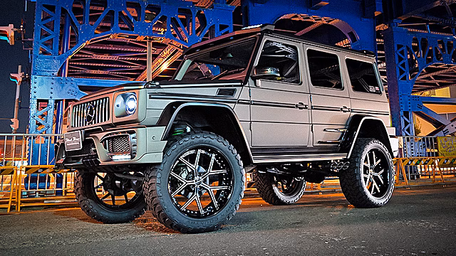 Японцы представили модернизированный Mercedes G-Class Black Bison