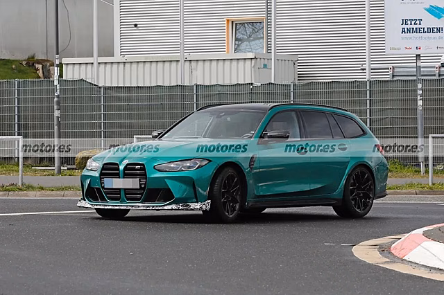 BMW M протестировало на трассе Нюрбургринге прототип радикального M3 CS Touring