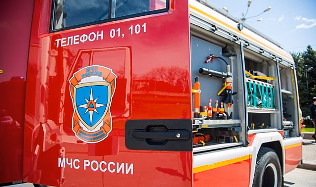 Ночью на трассе в Волгоградской области сгорел ВАЗ-2114