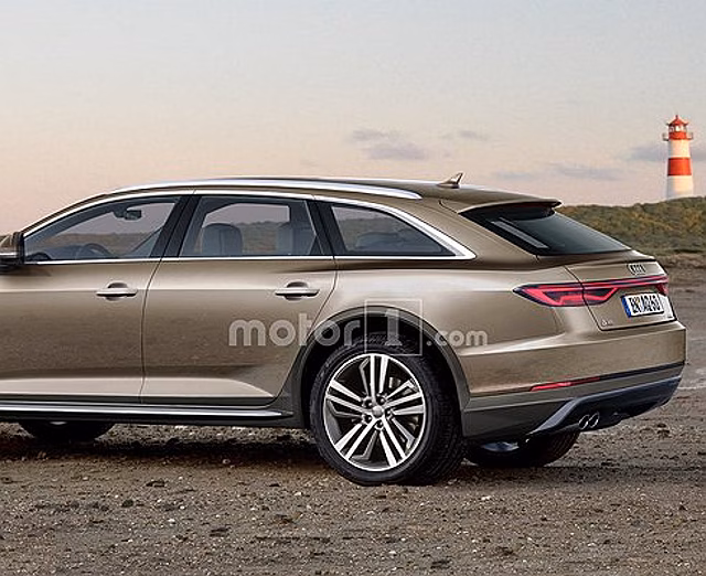 Опубликованы рендеры нового Audi A6 Allroad