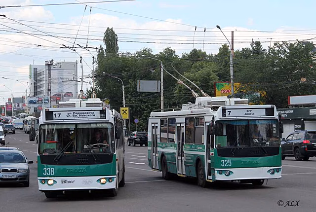 В Воронеже начинает работу троллейбусный  маршрут №17