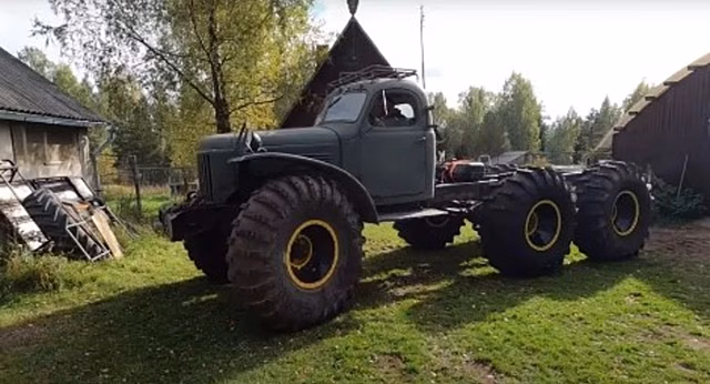 ЗИЛ-157 получил шестиколесное шасси ракетовоза