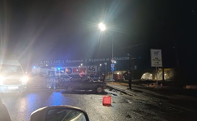 В Курске в жестком ДТП возле туннелей нет пострадавших