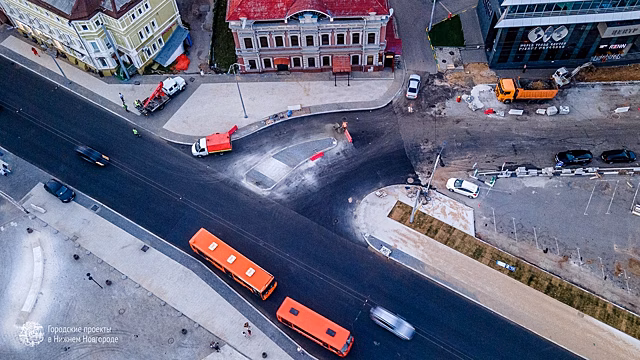 Новый перекресток оборудовали на пересечении улиц Варварской и Ковалихинской