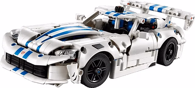 Lego выпустил детализированную модель Dodge Viper GTS-R