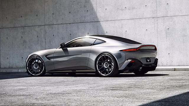 Это модифицированный 671-сильный Aston Martin Vantage