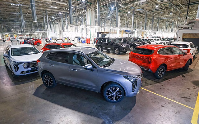 Сколько автомобилей выпустил тульский завод Haval