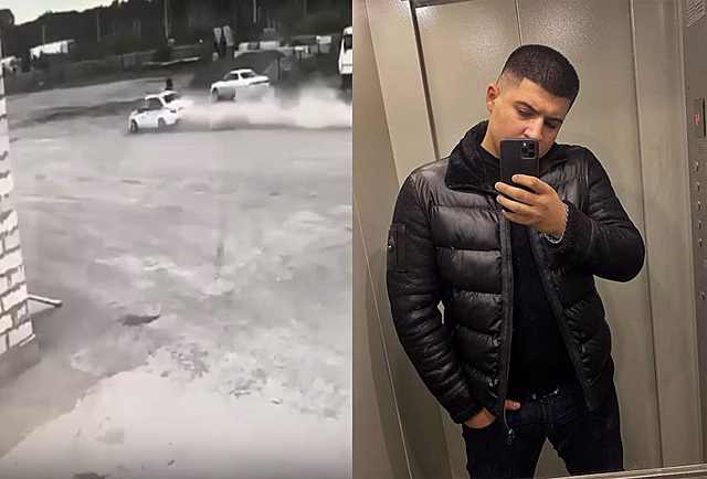 Новое видео потасовки гаишников с Векилом Абдуллаевым появилось в Сети