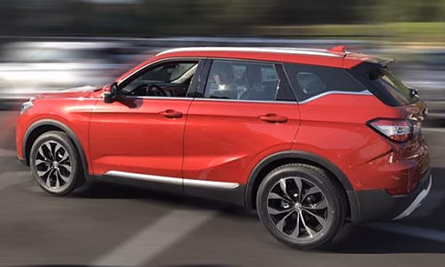 Новый большой кроссовер Brilliance V6 рассекречен в Сети