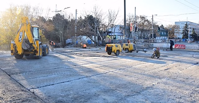Мост на улице Гагарина откроют в марте