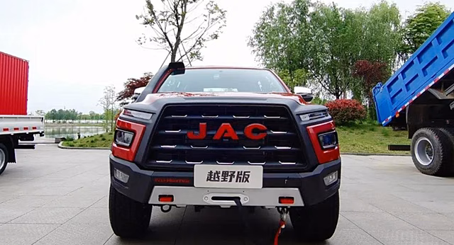 JAC представит новый пикап Huantu, созданный для бездорожья