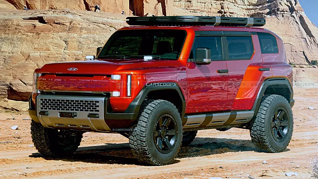 Конкурент Bronco и Wrangler: изображение серийного Hyundai Boulder появилось в Сети