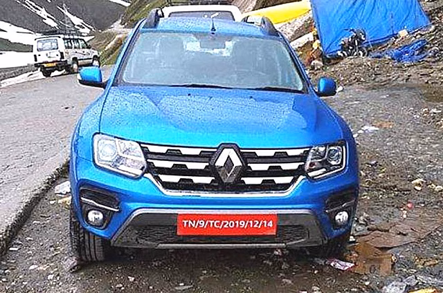 Появились первые фото обновленного Renault Duster