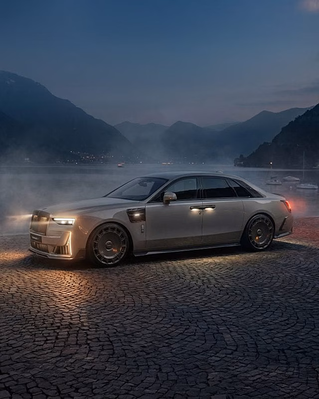 Mansory превращает Rolls-Royce Ghost в дерзкий спорт-седан