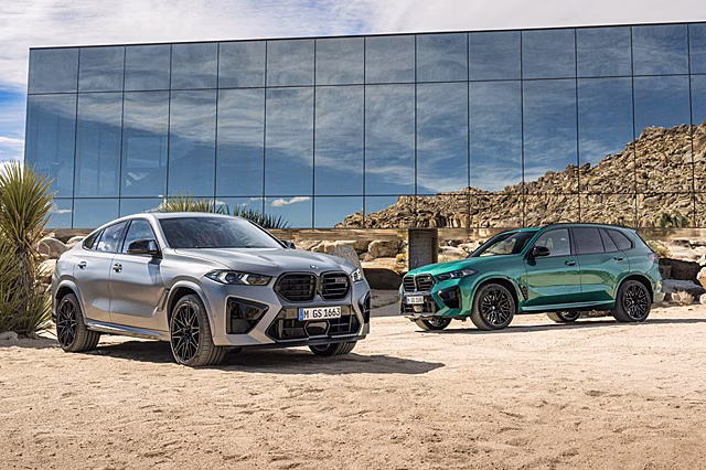 Обновлённые BMW X5 M и X6 M: мягкогибридная установка, посвежевший вид и большой дисплей