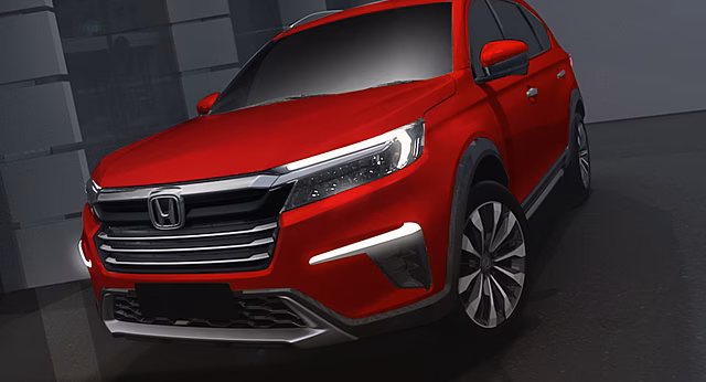 Компания Honda опубликовала тизеры нового трехрядного кроссовера накануне премьеры