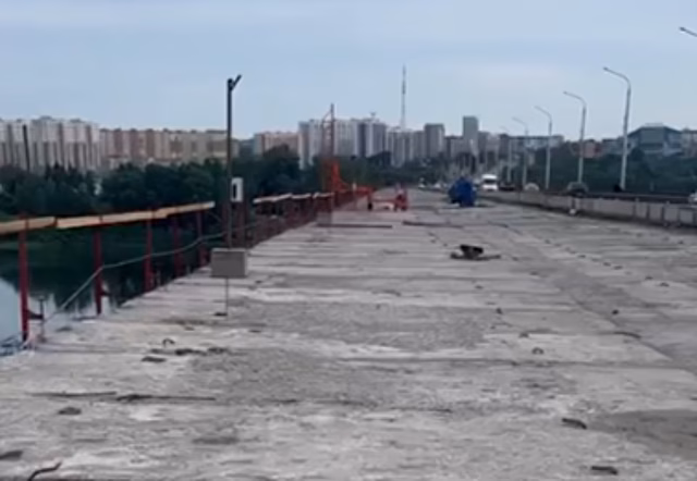 Власти Кемерова рассказали о ходе работ на Кузбасском мосту