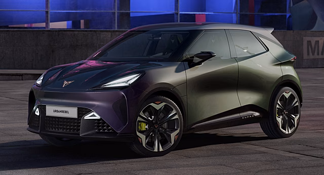 225-сильный электрический концепт Cupra UrbanRebel превратится в серийную модель уже в 2025 году