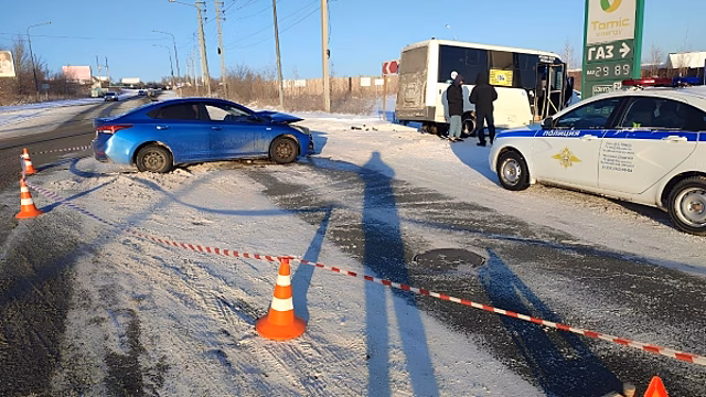 В Челябинской области произошло ДТП с автобусом: есть пострадавшие
