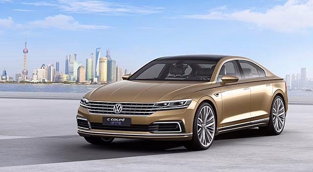 Volkswagen C Coupé GTE получил гибридную силовую установку