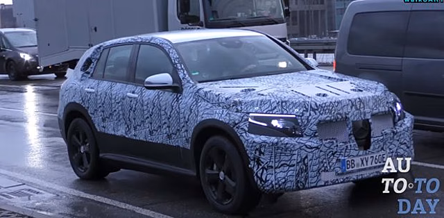 Что же электрический Mercedes-Benz скрывает под своим камуфляжем?