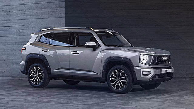 Haval объявил цены на новый внедорожник H7 в России