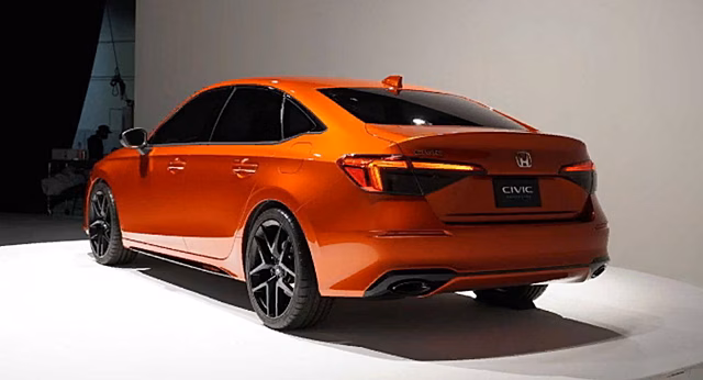 Компания Honda показала новый Civic 2022