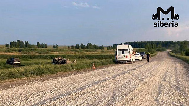 Священник погиб в ДТП с “перевертышем” в Новосибирской области