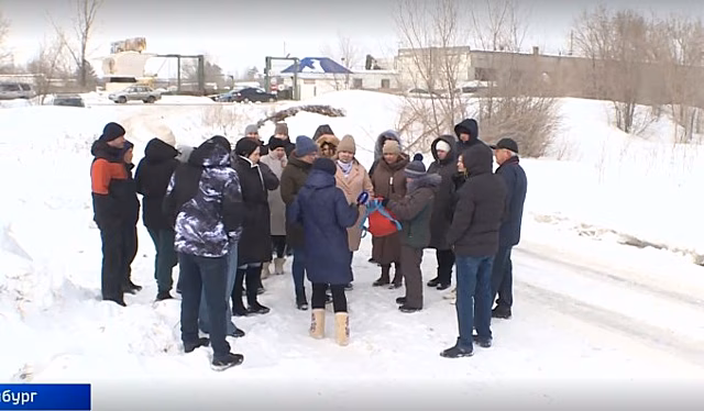 Жителей поселка Весенний может затопить из-за таяния снежного полигона