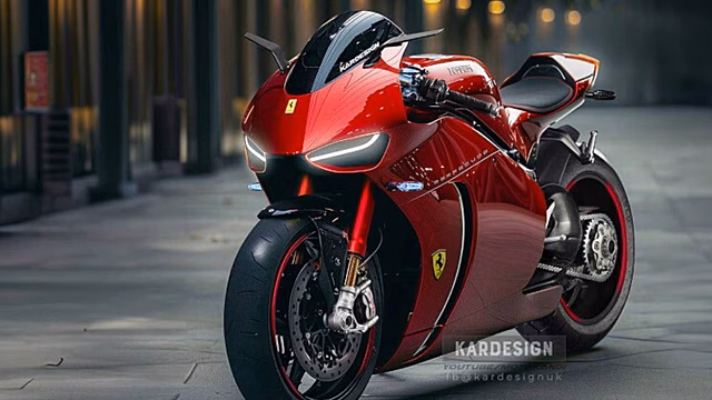 Ferrari ополчилась на блогера из-за рисунка мотоцикла