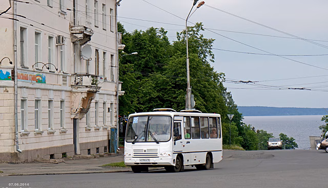 Отец спас дочь от водителя маршрутки в Петрозаводске