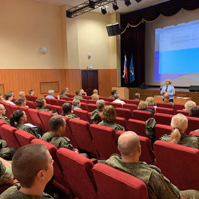 ОГИБДД по г.о. Красногорск проведено занятие для воинской части Павшино