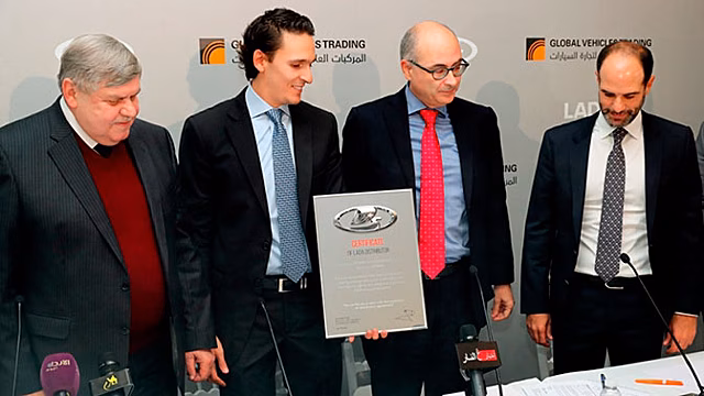Первый автосалон Lada открылся в Иордании