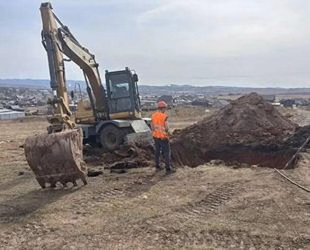 В красноярских Солонцах началось строительство нового водопровода